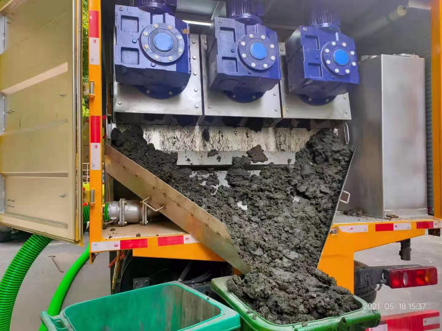 东河化粪池清掏城市维护站-泥浆净化干湿分离处理